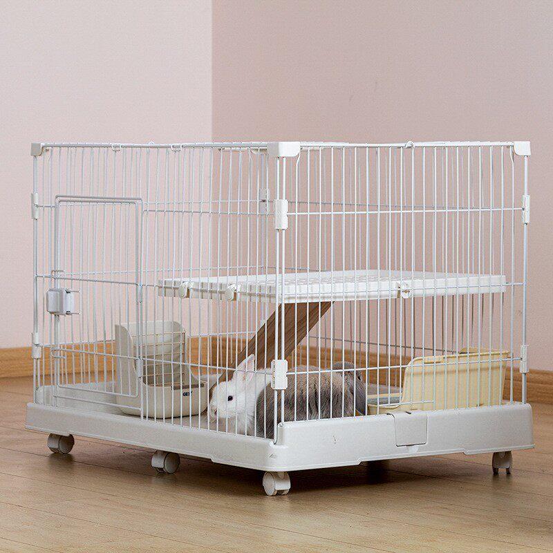 创艺兔笼单层双层猫笼兔笼家养室内专用大兔笼兔宠物兔