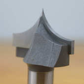 直钻形态刀类 0405 圆弧尖刀 密度板专用 川木尖嘴雕刻刀