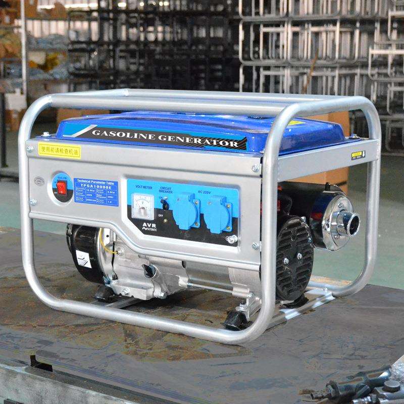 汽油发电机220v3kw小型静音10kw大功率单相三相380等功率5千瓦8kw