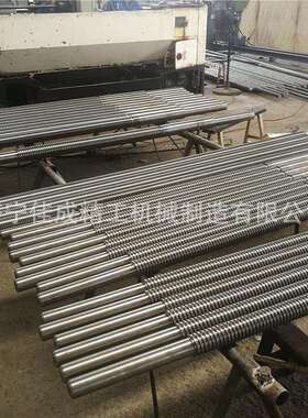 厂家直销Tr40T50T60螺距12机床精密梯形丝杆加工正反牙调节传动杆