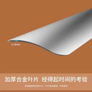 批发免打孔电动铝合金百叶窗窗帘遮阳办公室隔断浴室厨房防水遮光