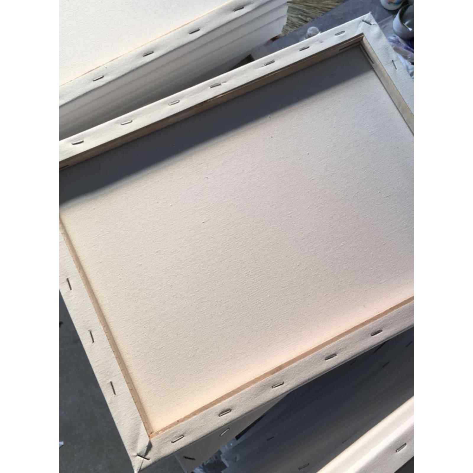 纯棉油画框整箱初学者油画内框带画布学生练习油画画框