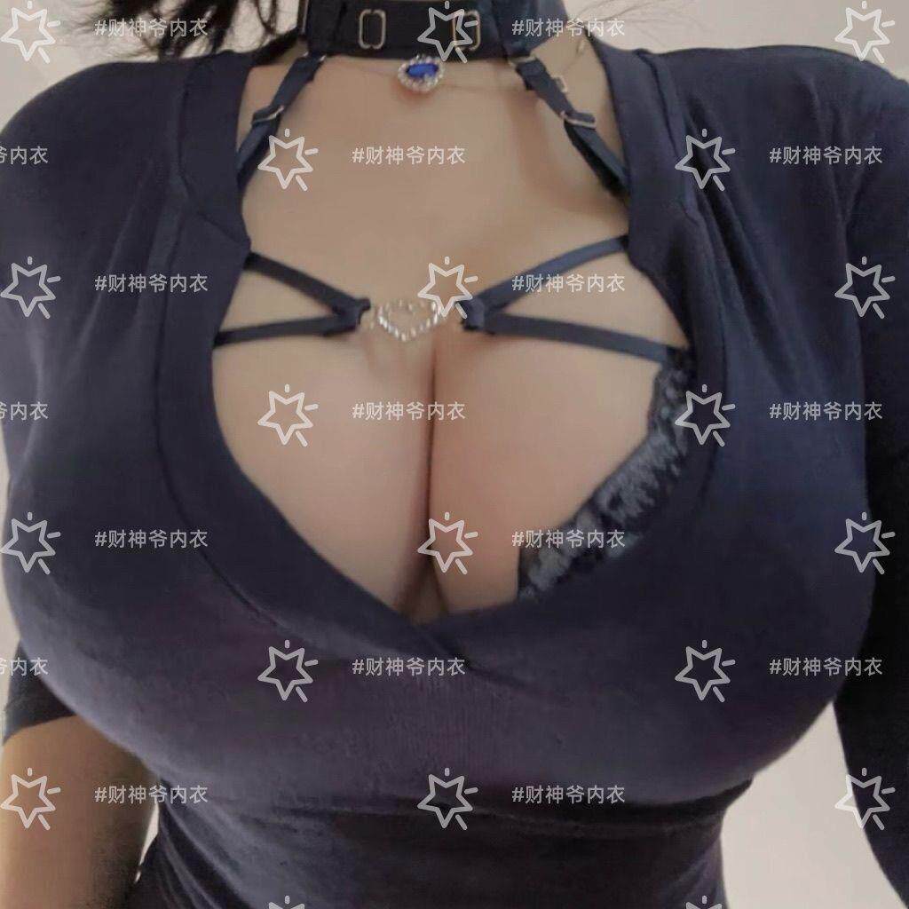 新款直销蓝色魅影~挂脖蕾丝内衣女小胸显大款聚拢上托水钻加厚少