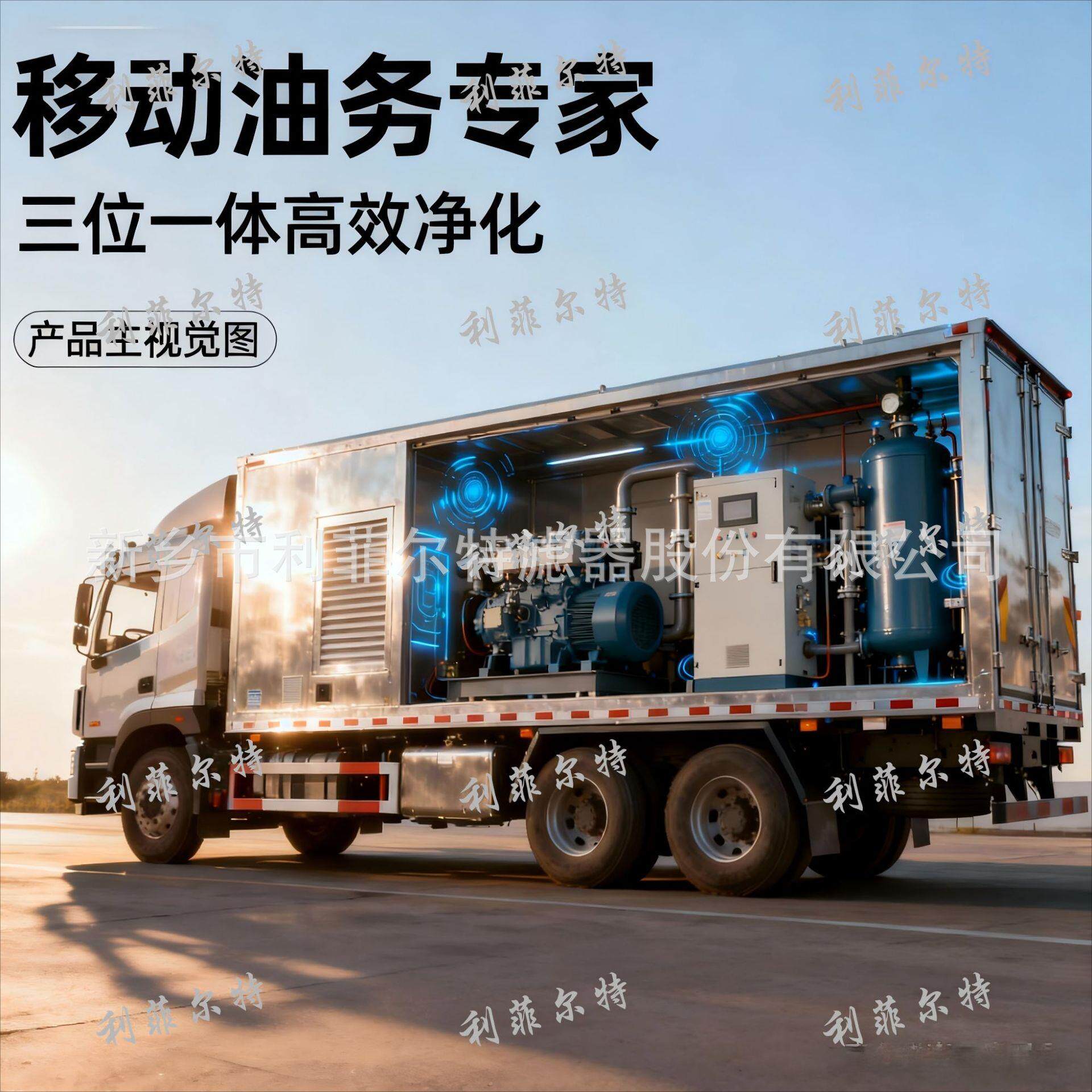 滤油车高效真空滤油机除水破乳变压器油液压油发电机货车一体