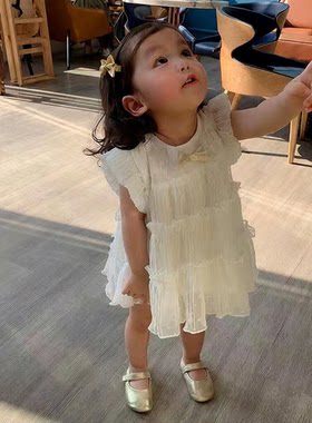 公主裙蓬蓬裙连衣裙女童连衣裙