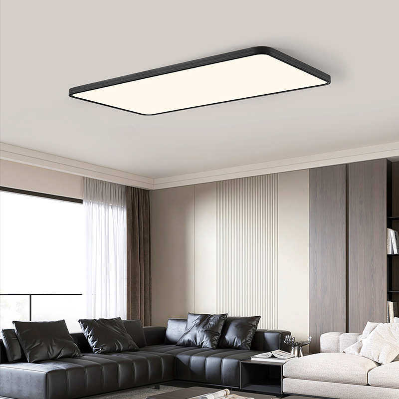 意式极简卧室吸顶灯黑色无缝隙超薄主卧房间灯护眼圆形书房吸顶灯,家装灯饰光源,智能吸顶灯,淘宝优惠券,粉丝福利购,淘宝优惠卷