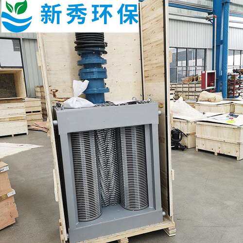 DFS粉碎性格栅除污机4kw破碎格栅机一体化泵站污水处理设备