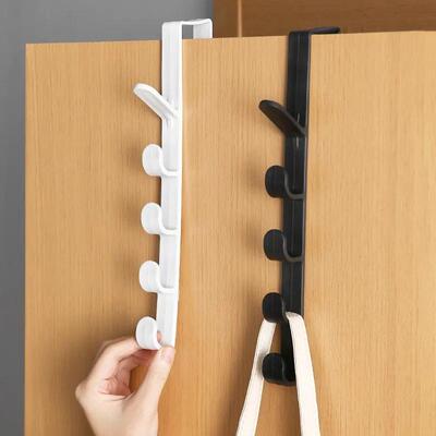 Over-the-door hooks for cabinet doors, wardrobe doors, no-dr