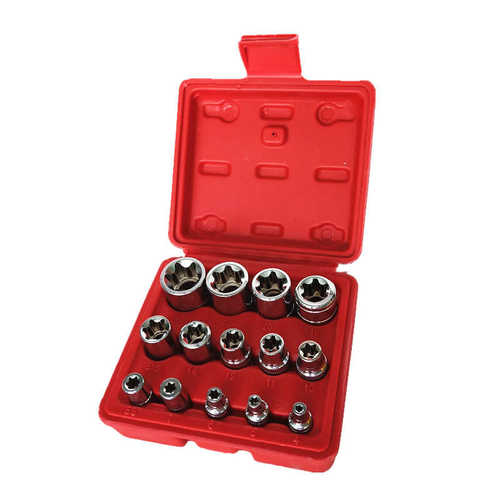型件e 套筒型组合梅花维修14套筒套头工具 e套装工具六角