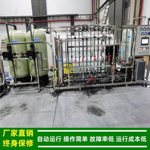 超纯水装置2T/H双级RO反渗透加edi膜块电阻率15兆欧16年源头厂家