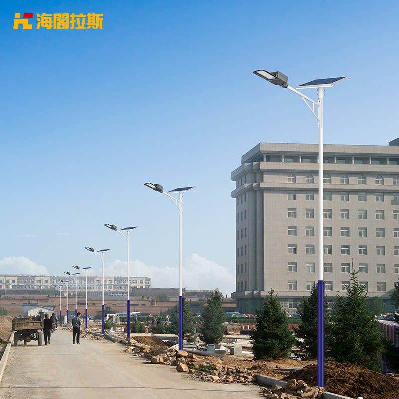 太阳能户外灯Led路灯6米新型农村道路照明高杆灯超亮大功率全套灯