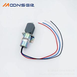 用于康明斯发动机熄火开关电磁阀断油阀10138PRL270-1110112V