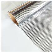 厂家批发短细条渐变玻璃膜隔断条纹办公室PET装 饰膜