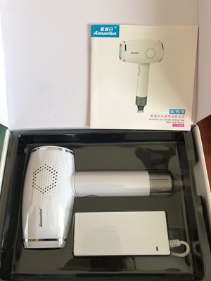 Aimanfun冰点激光脱毛仪器家用神器无痛全身腋毛私处剃刮毛脱毛机使用评价评测