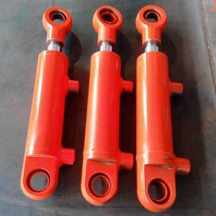 挖掘机支臂长行程液压缸供应双作用伸缩式液压油缸双耳液压油缸