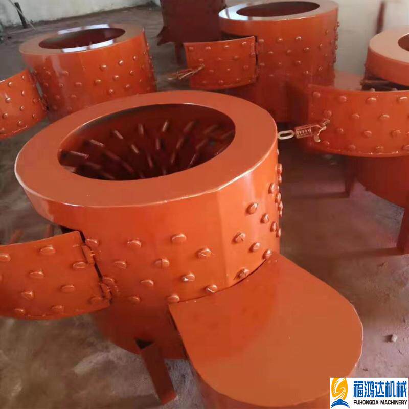 不锈钢羊头去毛机器厂家 全自动羊蹄脱毛机 福鸿达新款脱毛机
