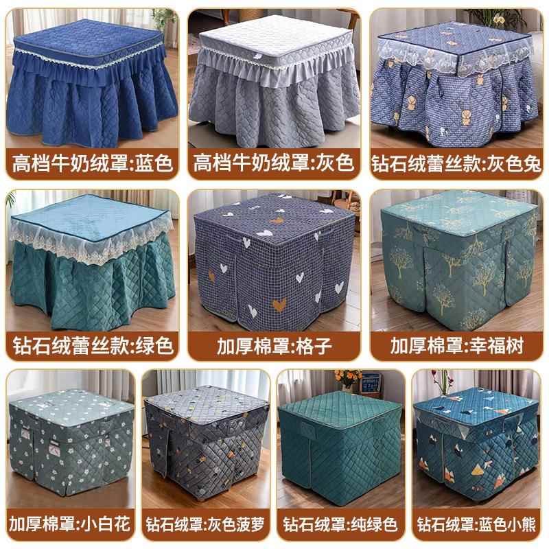 2025新款烤FS738431火桌子家用折叠烤架竹正方形冬季全四火方套湖