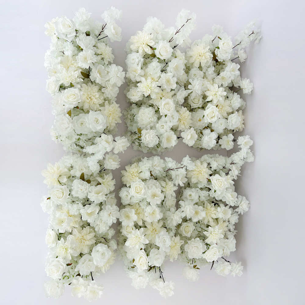 仿真花墙婚礼人造排花布置道具背景墙装饰花舞台布置表演花艺