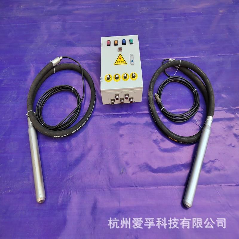 滑模机专用高频振动器路沿石排水沟连续振捣电驱动防卡料耐磨设备