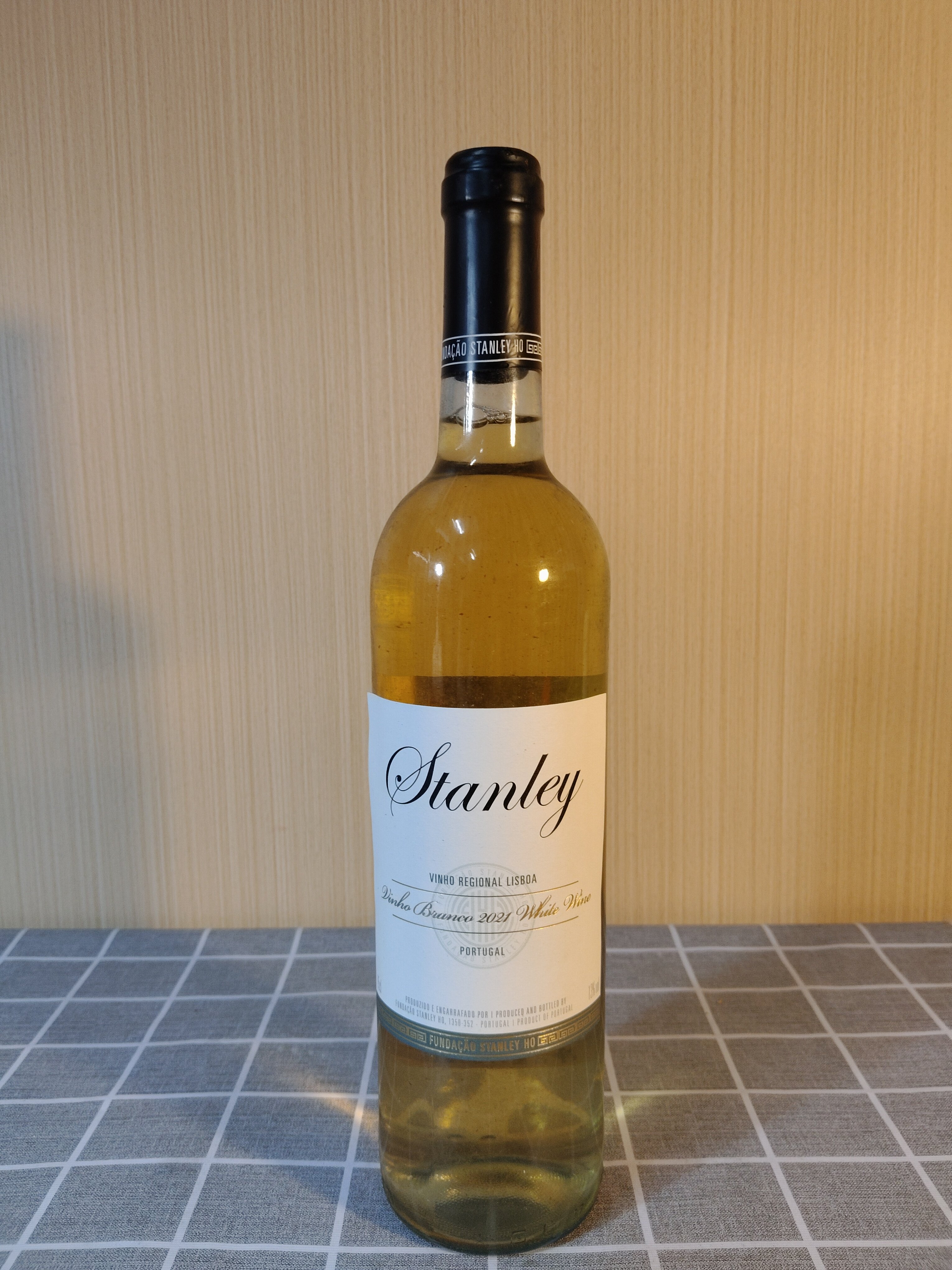 FM33资产处置【6瓶】葡萄牙斯坦利干型白葡萄酒 13%vol