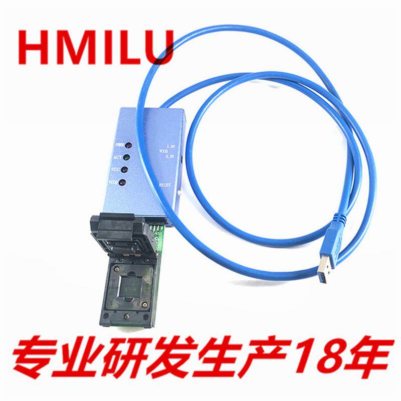 HMILU厂家安卓EMMC153/169手机芯片数据恢复编程BGA153读写座