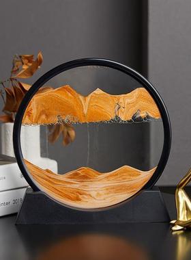 工艺品装饰品办公室流沙装饰摆件