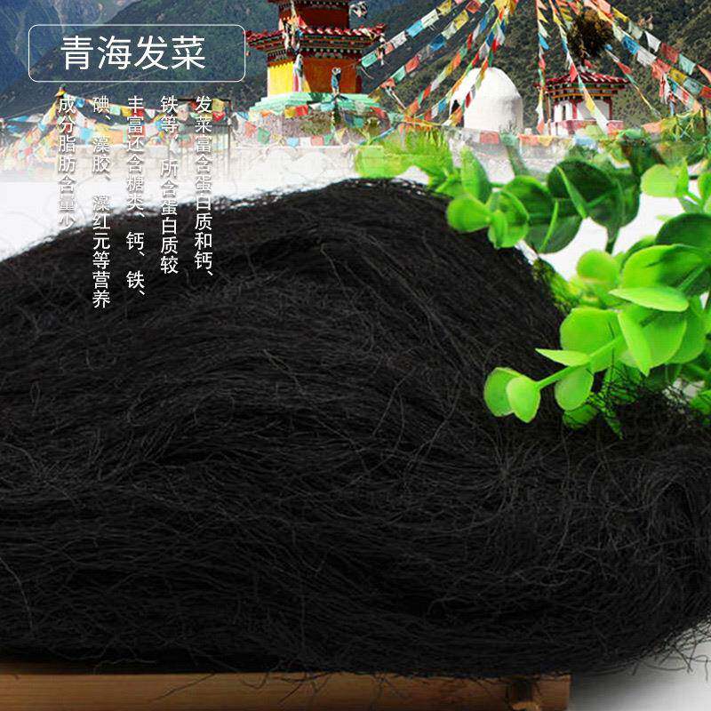 源产地直销青海高原发菜水产干货干海草青海特色陆地藻鲜美植物
