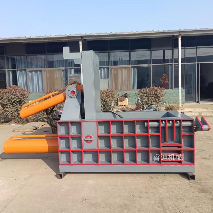 废旧线路板压块机200吨废金属铁皮打包机价格全自动废铁皮压块机