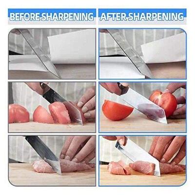 Knife Sharpening Stone 1000/6000 Grit,2-In-1 Dual Sided