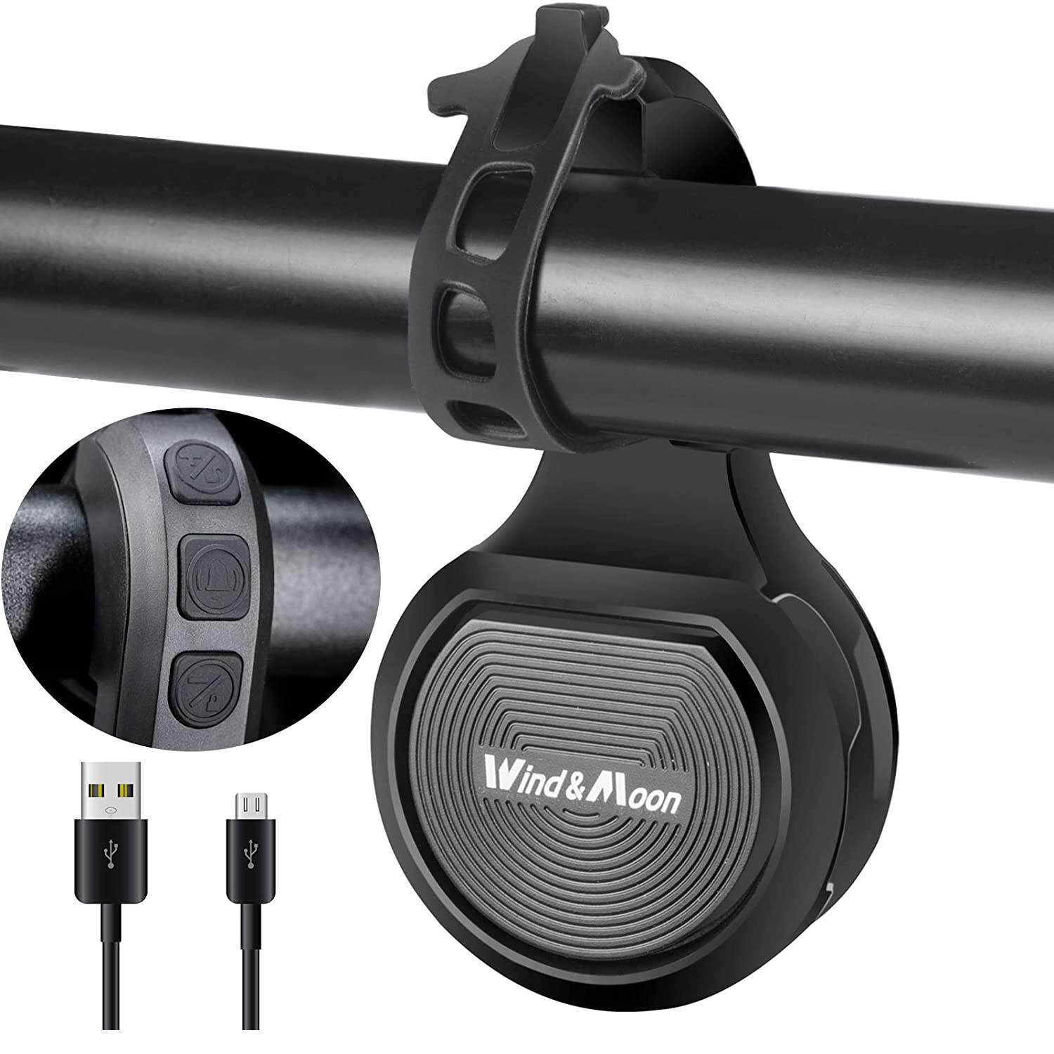 Electric Bike Bell Bicycle Horn for Electric Scooter/Road/MT