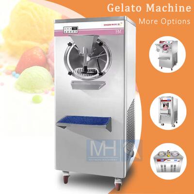 12L缸出口特殊电压不锈钢商用冰淇淋机gelato冰淇淋创业