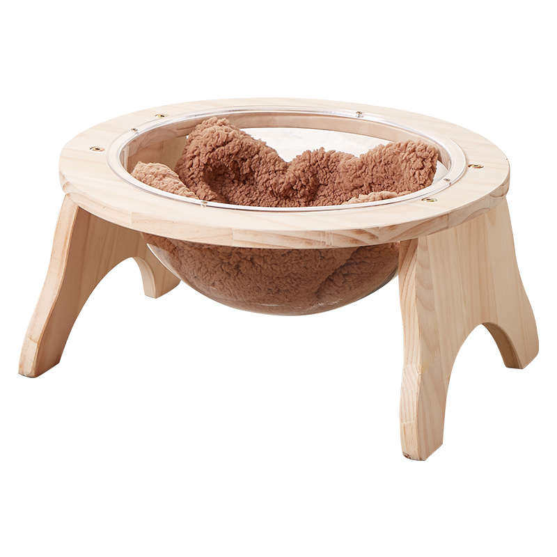 实木四季通用太空舱猫窝半封闭式宠物木床半透明小型犬狗狗窝宠物,宠物/宠物食品及用品,狗窝/屋/帐篷/沙发,淘宝优惠券,粉丝福利购,淘宝优惠卷