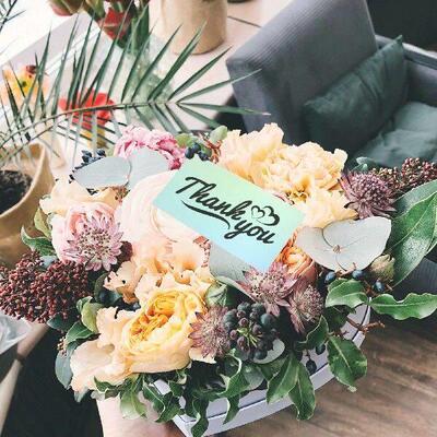 50 Pcs Thank You Card Cards Small Notes Invitation Mini