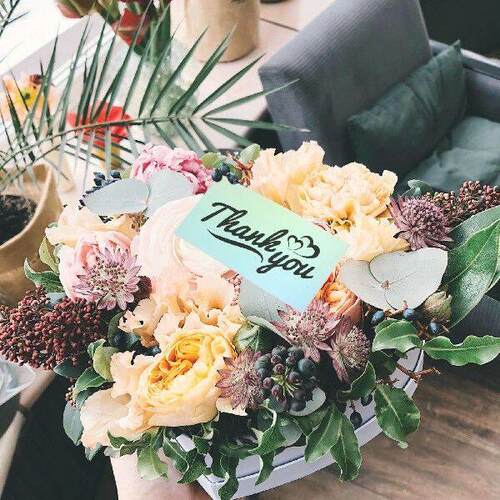 50 Pcs Thank You Card Cards Small Notes Invitation Mini