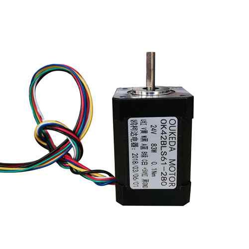 OK42BLS61-280DC24V0.1NM83W8000RPMNema17DCmotor