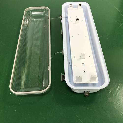t8不锈钢三防灯外壳316不锈钢三防双管荧光灯船舶过道专用LED灯具