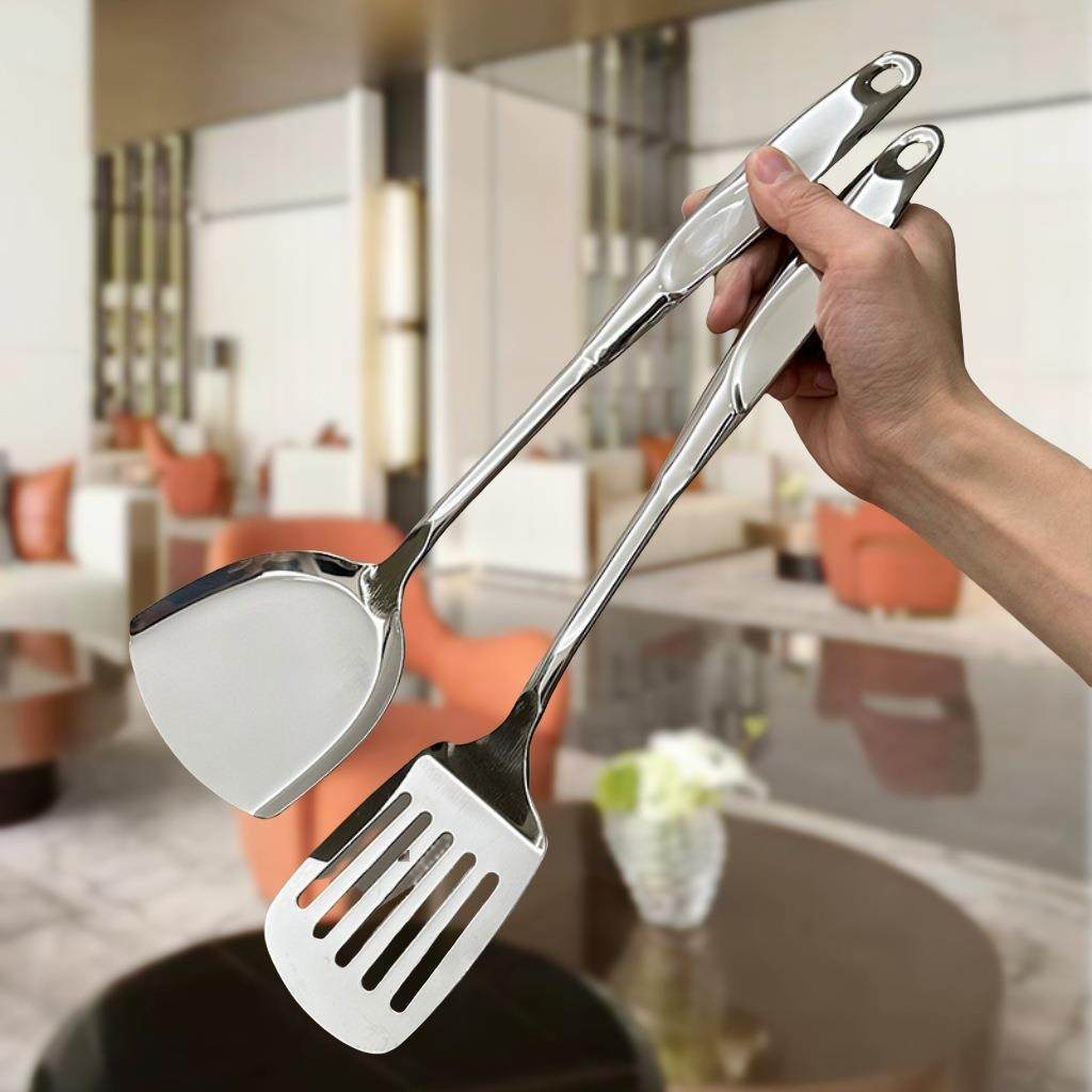 不锈钢空心柄厨具家用锅铲汤勺漏勺套装厨房S型炒菜铲子烹饪用具,厨房/烹饪用具,锅铲,淘宝优惠券,粉丝福利购,淘宝优惠卷