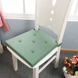 欧式四季梯形办公室，定制小学生坐垫凳子座垫高密度，海绵餐椅垫教室