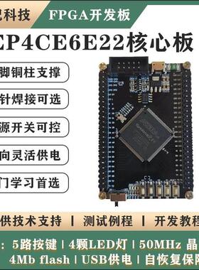 FPGA Altera EP4CE6E22C8核心板开发板 电子设计竞赛小系统板