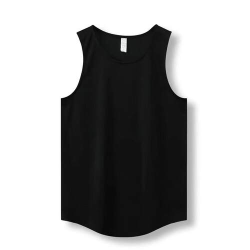 Men's Sports Vests 5-Pack Quick-Drying Solid Slim-Fit Crew