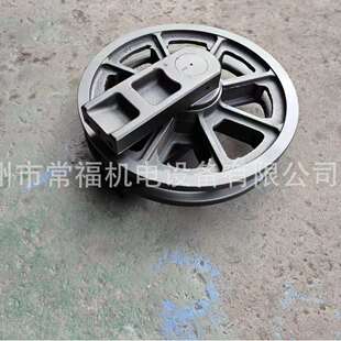 工厂发货神钢履带吊车PH7055底盘配件引导轮