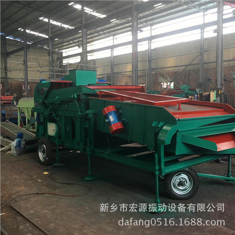 玉米清理APN筛 风机除籽尘 重去石子大杂筛网过比滤 霉 瘪粒/视频