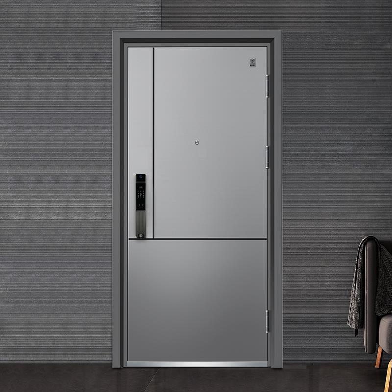 挺固甲级防盗门氟碳漆门进户门入户门家用大门子母门