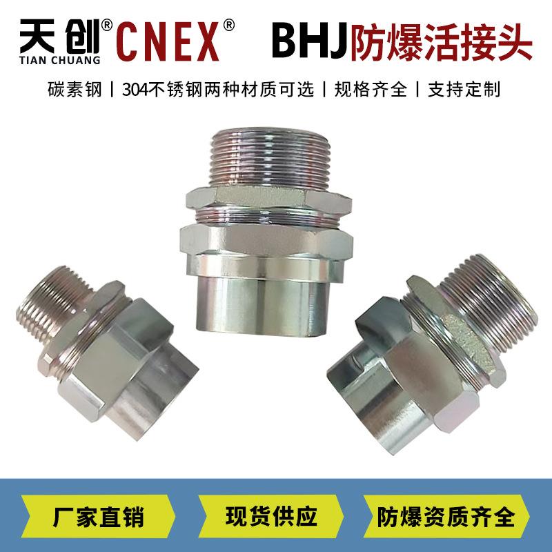 BHJ防爆活接头转换活接头一内一外丝转换活接头