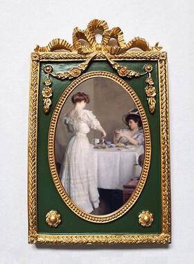 欧式HLS复框古树片脂相简约挂美式乡村风壁照墙创意艺术摆件挂件