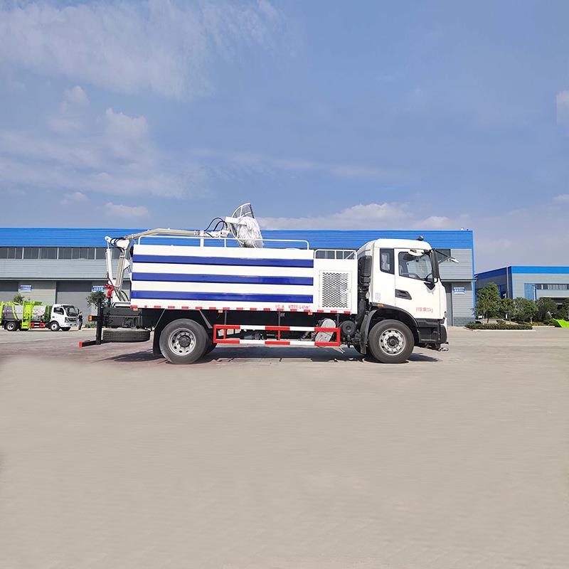 东风隧道壁清洗车 用于清洗工业排液管道 壁面进行路面喷洒可出口