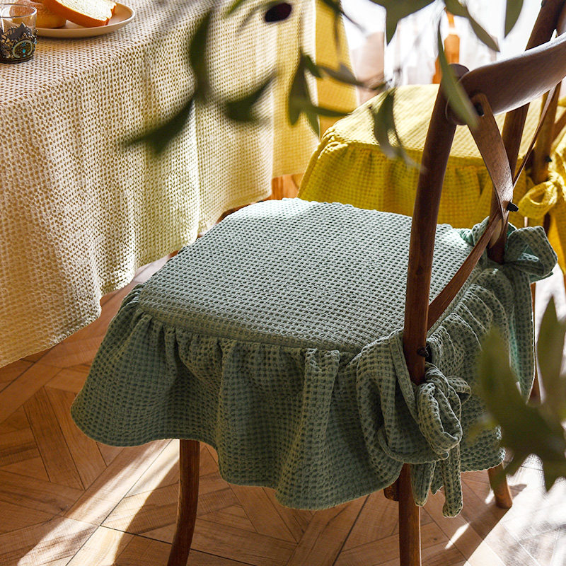 餐桌座垫四季通用马蹄形凳子垫椅子垫坐垫餐椅垫冬季加厚家用防滑