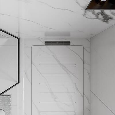 卫生防滑地淋砖浴F98SHH78间下沉式岩板淋浴板浴室防滑石淋浴淋房