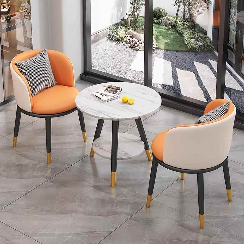 单人沙发茶几组合酒店接待会客洽谈售楼处美容院商场展厅家具高端