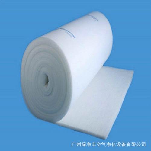 喷漆房中效空气过滤棉 带布粘性中效空气过滤棉 烤漆房过滤棉600G